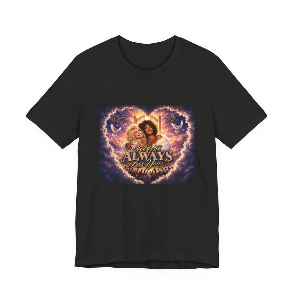 Always By Your Side Heart Portrait Tee