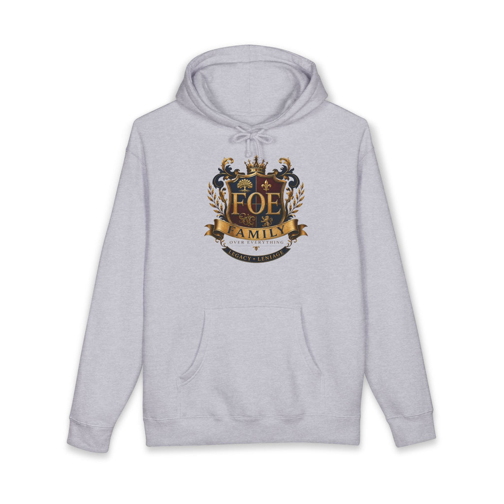 FOE Family Crest Hoodie – Vintage Heraldic Coat of Arms Pullover
