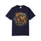 Earth Waves T-Shirt — Artistic Planet Graphic Tee