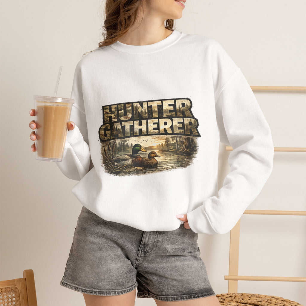 Unisex Heavy Blend "Hunter Gatherer" Crewneck Sweatshirt