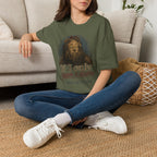Wizard of Oz Cowardly Lion Tee — "If I Only Gave a Damn" Vintage Movie Quote T-Shirt