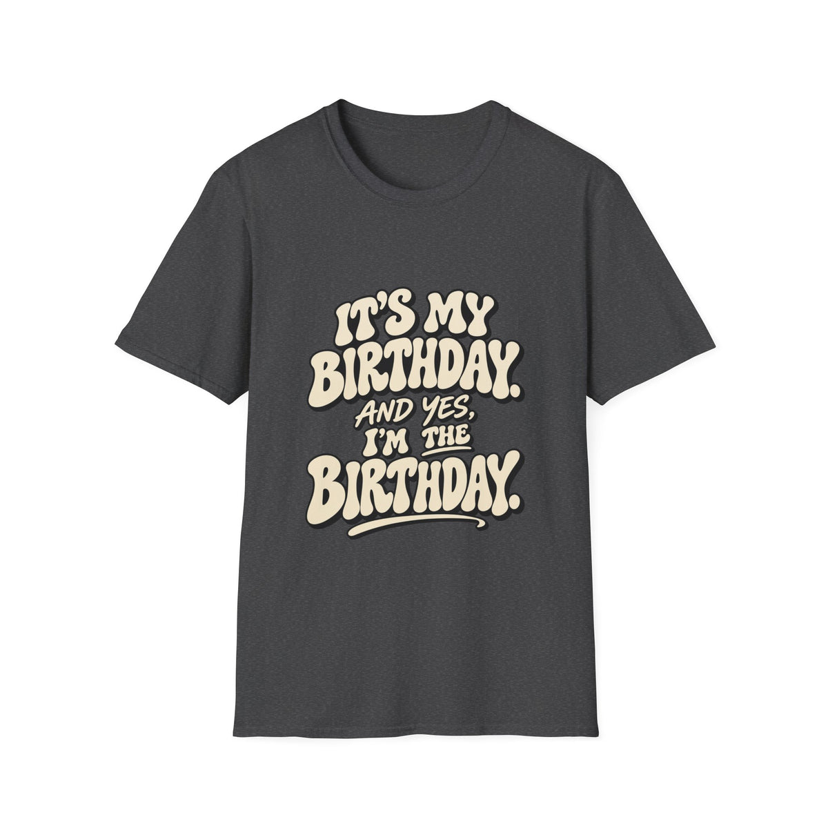 Birthday Graphic T-Shirt — “It’s My Birthday (And Yes I’m The Birthday)”