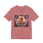 Always By Your Side Heart Portrait Tee