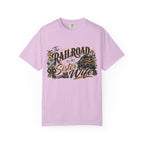 Railroad Is My Sister Wife T-Shirt — Train Life Graphic Tee for Railroad Families