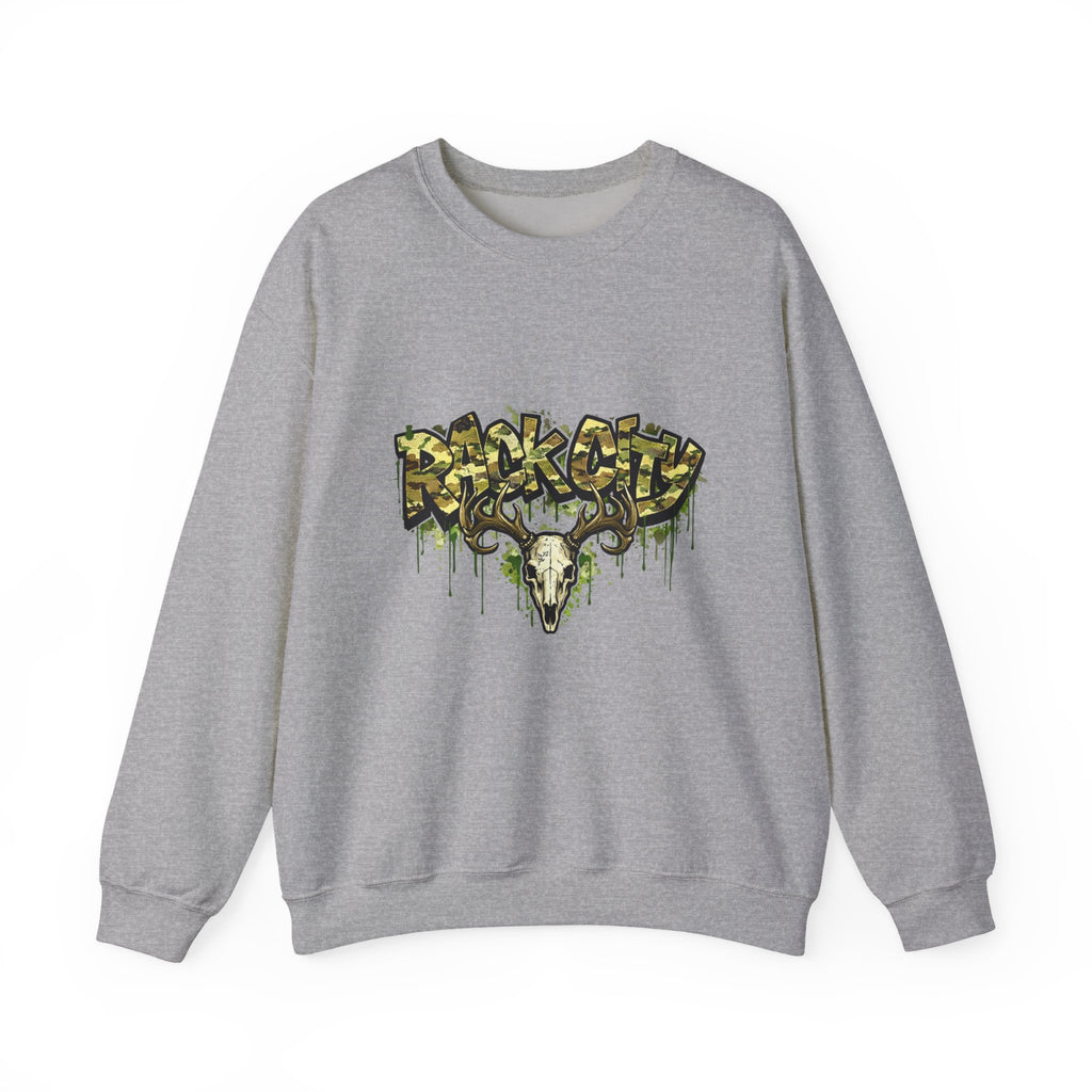 Unisex Heavy Blend "Rack City" Crewneck Sweatshirt