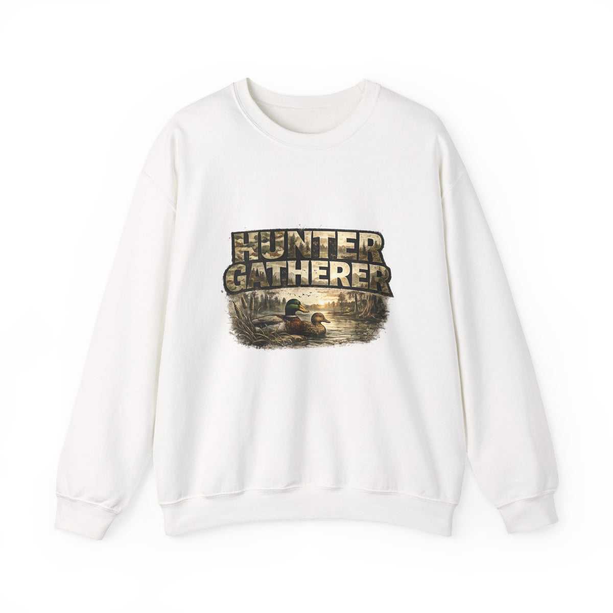 Unisex Heavy Blend "Hunter Gatherer" Crewneck Sweatshirt