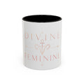 Divine Feminine Coffee Mug – 11oz & 15oz Black Ceramic