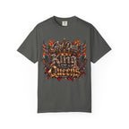 T-Shirt — "Girl Dad King of Queens" Graphic Tee