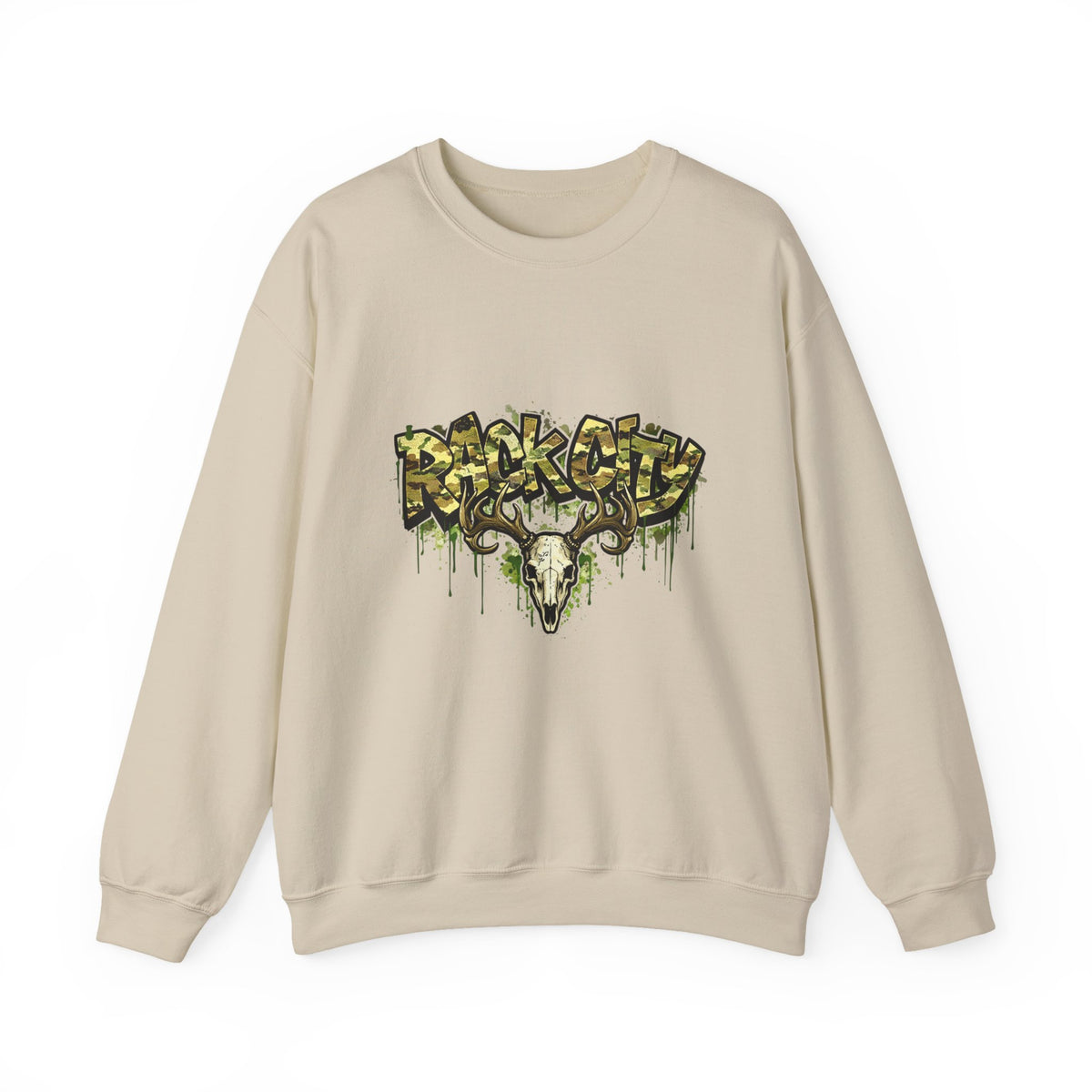 Unisex Heavy Blend "Rack City" Crewneck Sweatshirt