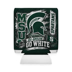 Michigan State Spartans "Go Green, Go White" Can Cooler Sleeve