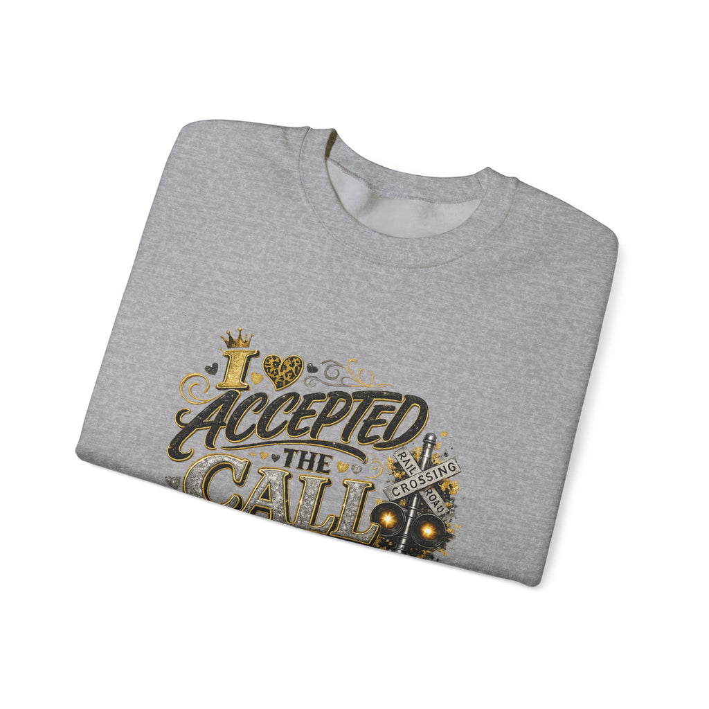Accepted the Call Crewneck Sweatshirt — Spiritual Faith Graphic Sweatshirt