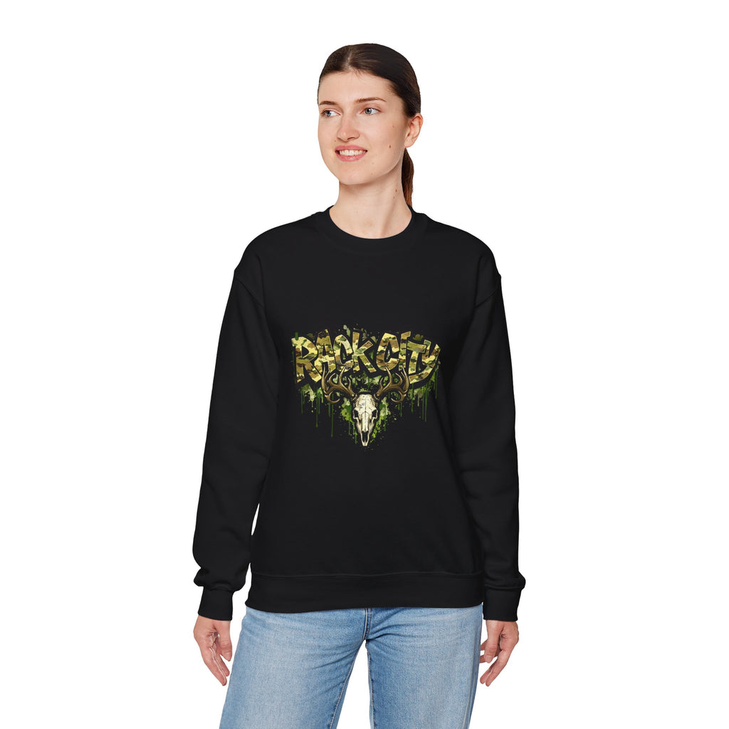Unisex Heavy Blend "Rack City" Crewneck Sweatshirt
