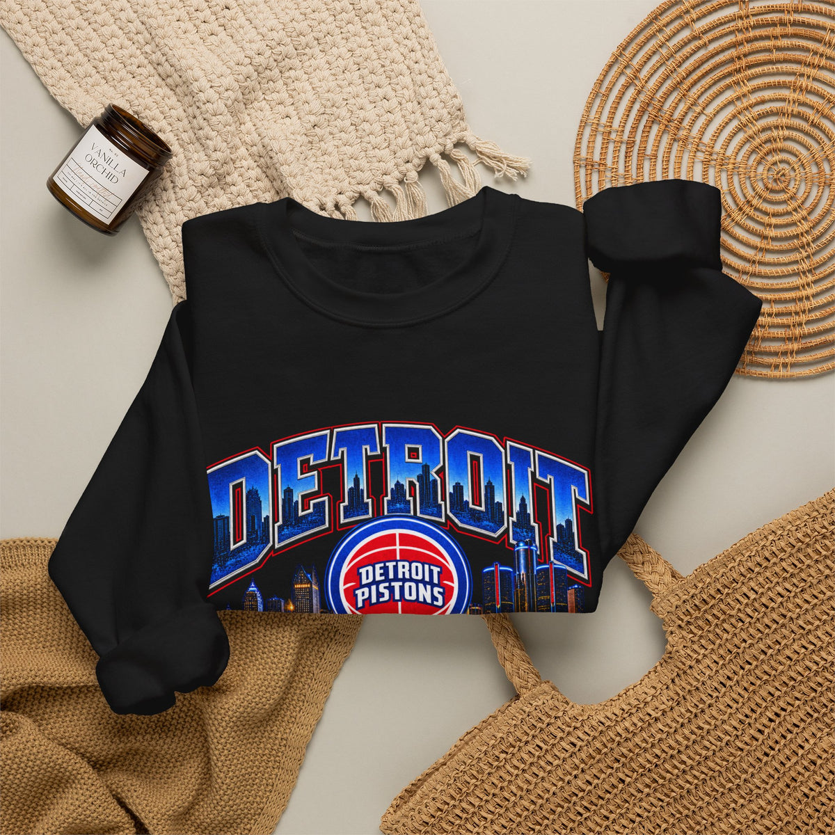 Detroit Pistons "Bad Boys For Life" Crewneck Sweatshirt