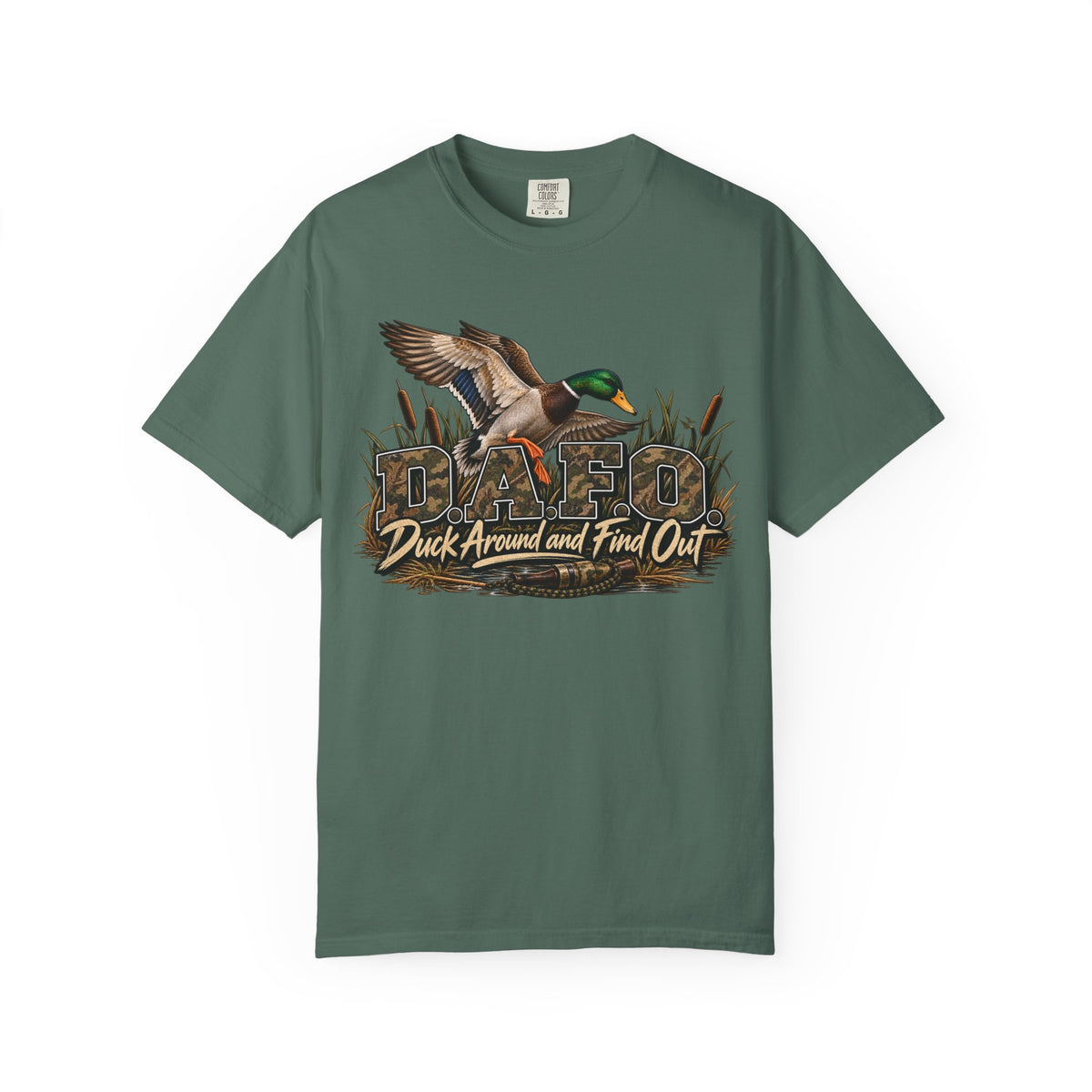 Duck Around and Find Out T-Shirt — Mallard Hunting Graphic Tee
