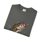 Bass Fishing T-Shirt — Jumping Largemouth Design