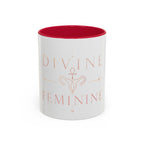 Divine Feminine Coffee Mug – 11oz & 15oz Black Ceramic