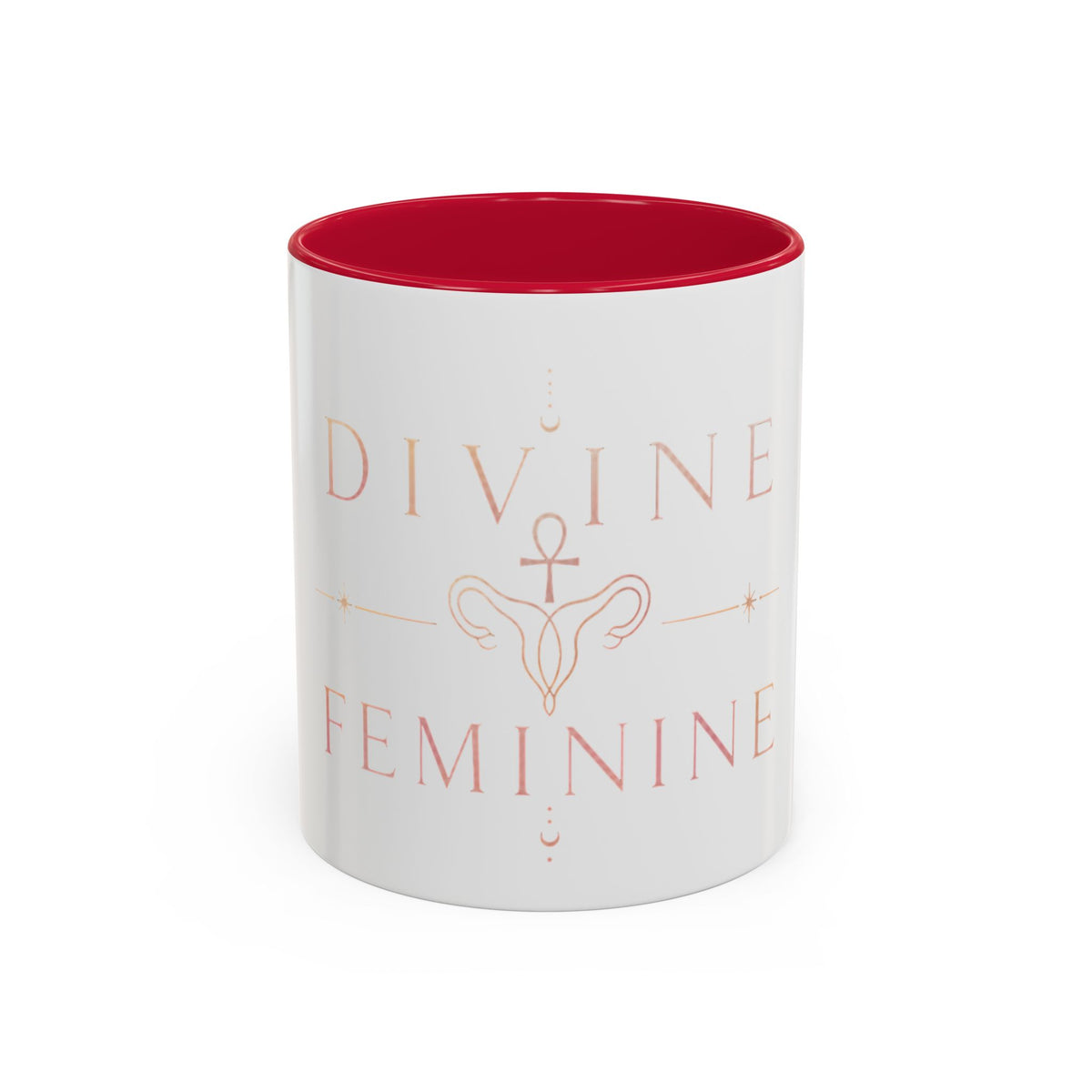 Divine Feminine Coffee Mug – 11oz & 15oz Black Ceramic