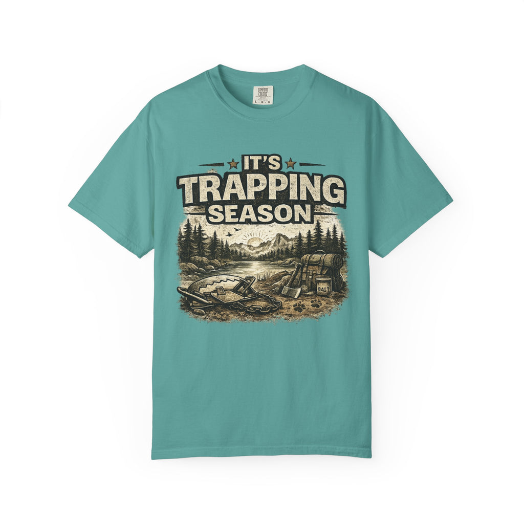 Trapping Season T-Shirt — Vintage Outdoorsman Hunting & Trapping Graphic Tee