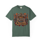 T-Shirt — "Girl Dad King of Queens" Graphic Tee