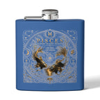 Pisces Zodiac Flask — 6oz Stainless Steel Astrological Hip Flask
