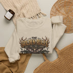 Crewneck Sweatshirt — "The Golden Rules" Rustic Outdoor Graphic