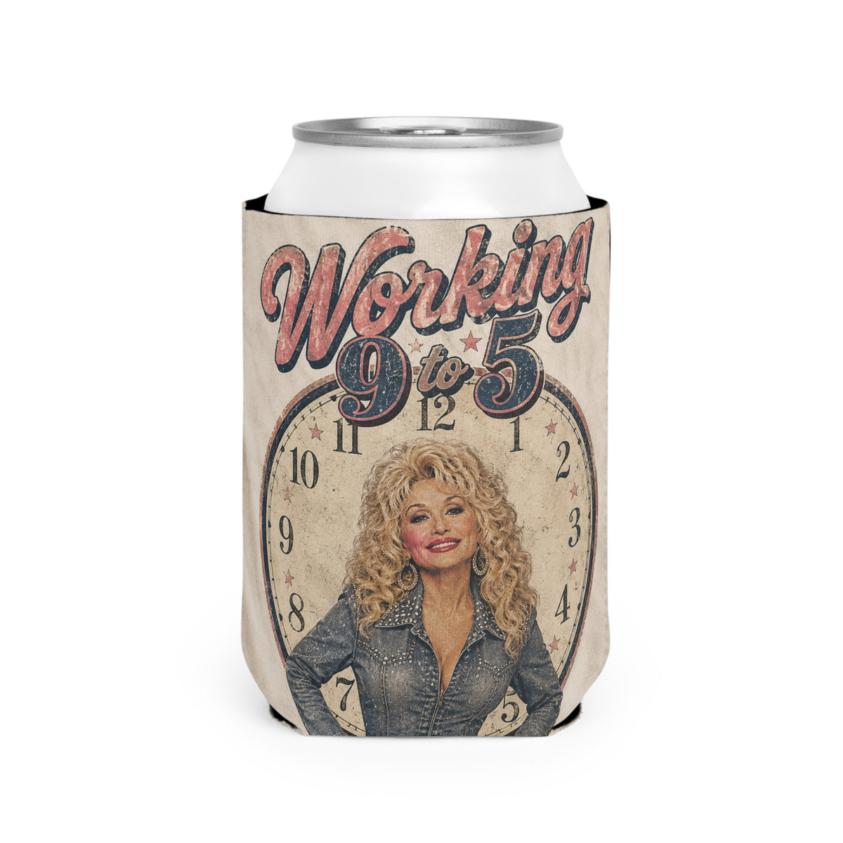 Working 9 to 5 Can Cooler Sleeve