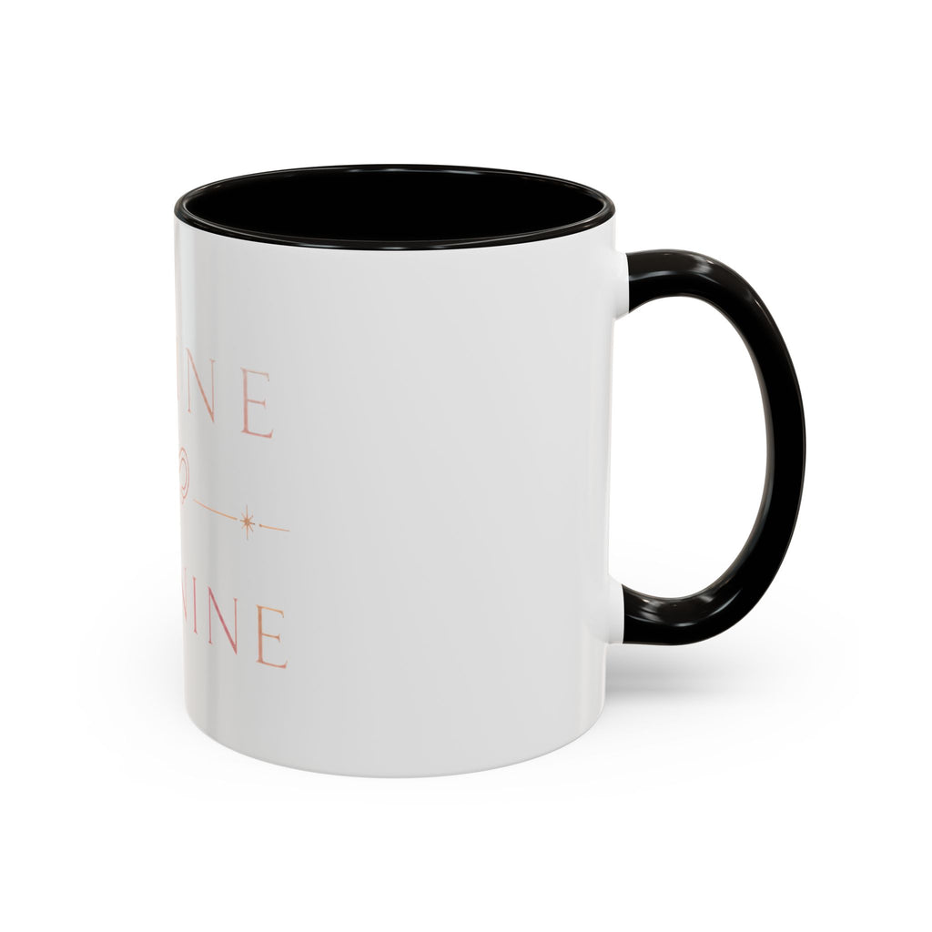 Divine Feminine Coffee Mug – 11oz & 15oz Black Ceramic