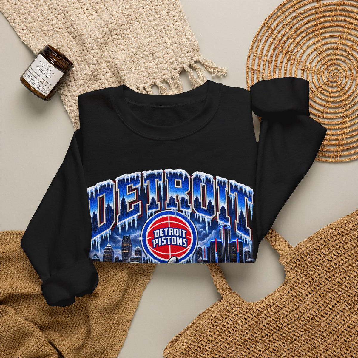 Detroit Pistons 'Bad Boys for Life' Crewneck Sweatshirt