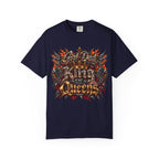 T-Shirt — "Girl Dad King of Queens" Graphic Tee