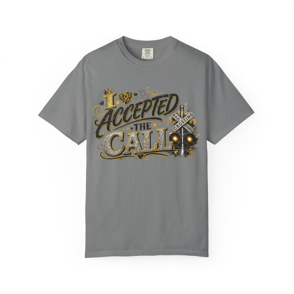 I Accepted The Call T-Shirt — Inspirational Christian Faith Graphic Tee