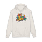 No Thanks Friend Hoodie — Retro Floral Graphic Pullover