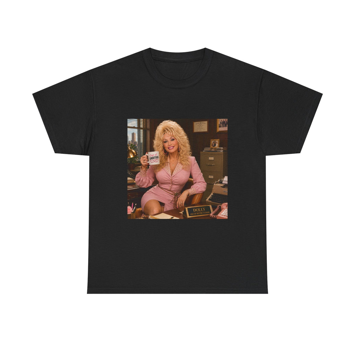 Vintage 80s TV Office Photo Tee