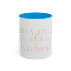 Divine Feminine Coffee Mug – 11oz & 15oz Black Ceramic