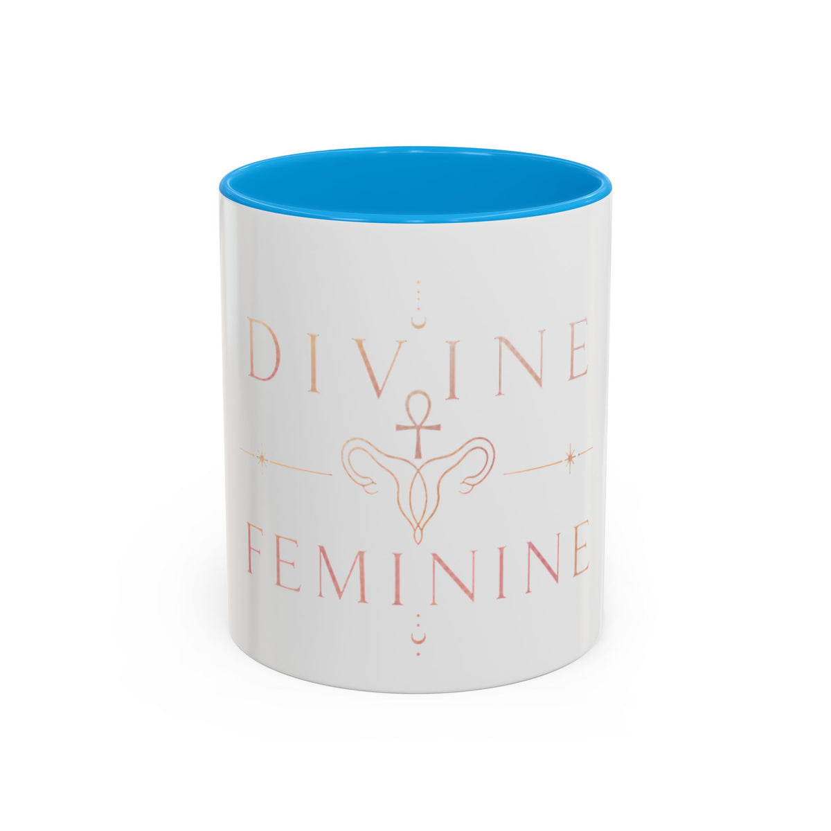 Divine Feminine Coffee Mug – 11oz & 15oz Black Ceramic