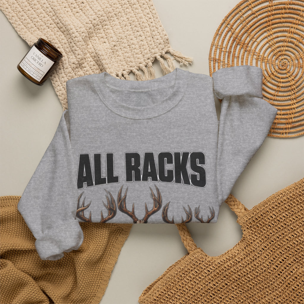 All Racks Matter Deer Antler Sweatshirt