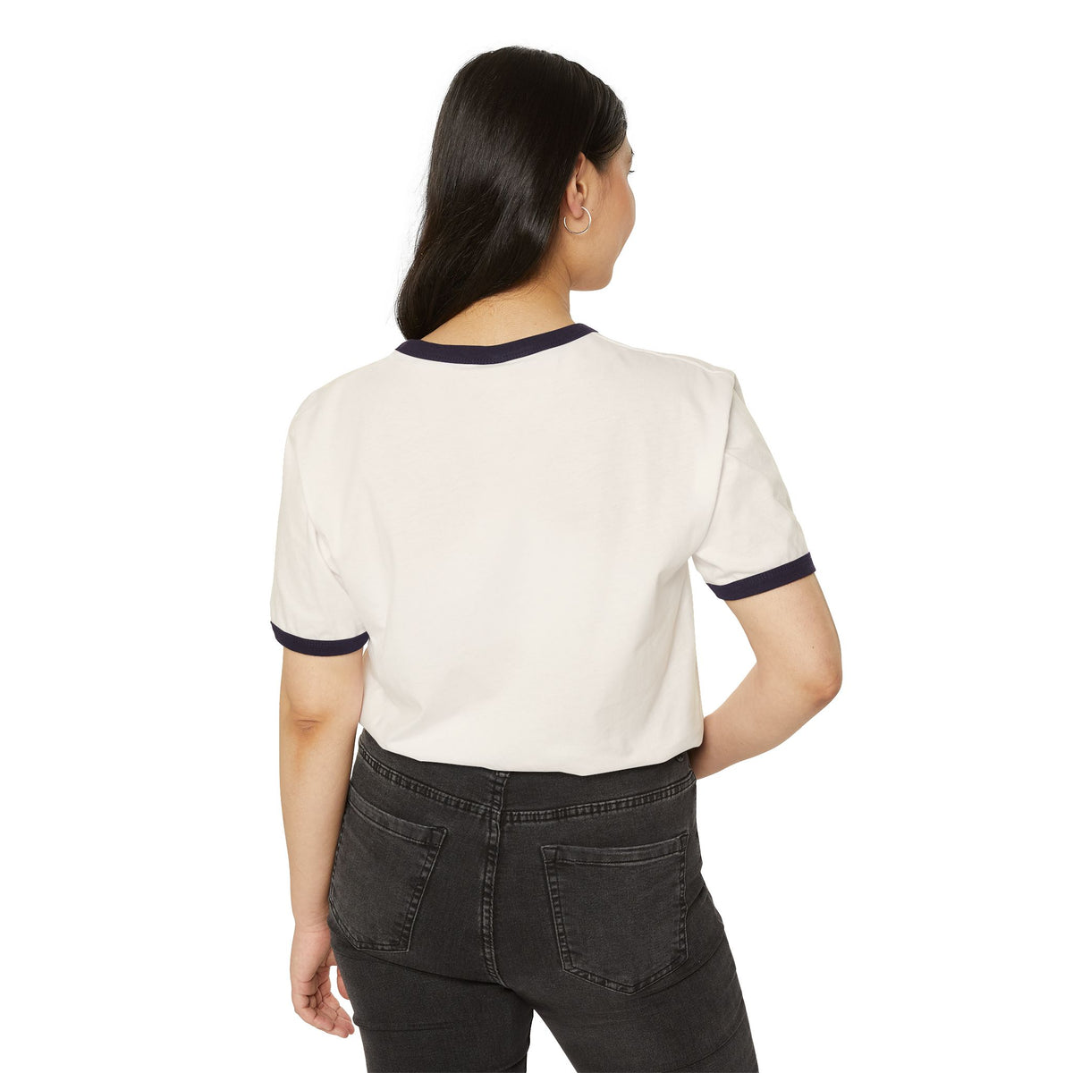Classic Vintage Logo Ringer Tee — "Saintyamans Classic"
