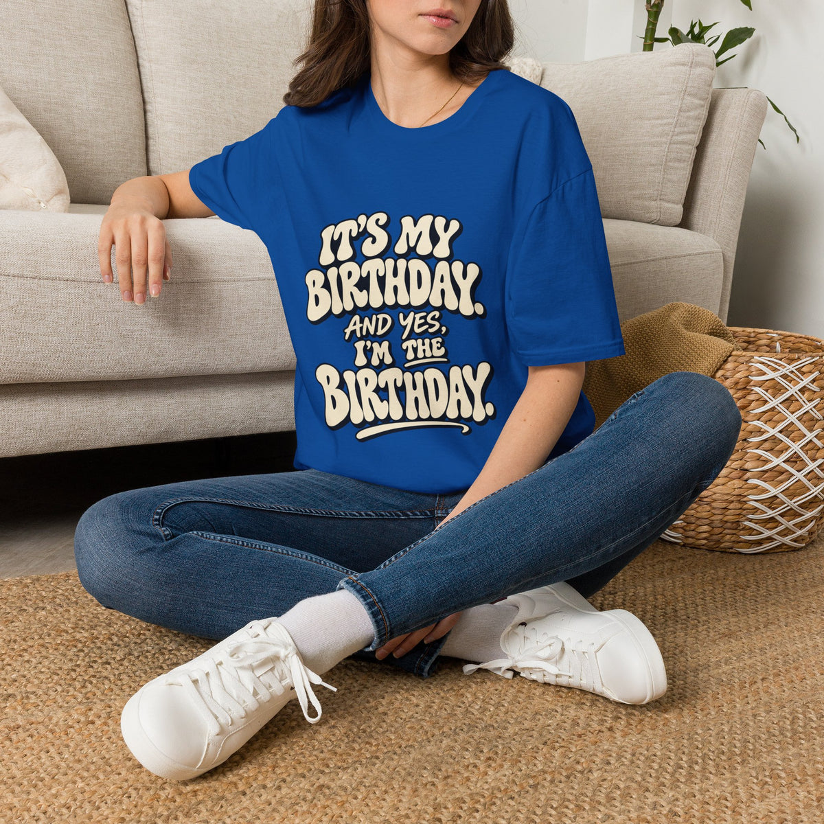 Birthday Graphic T-Shirt — “It’s My Birthday (And Yes I’m The Birthday)”