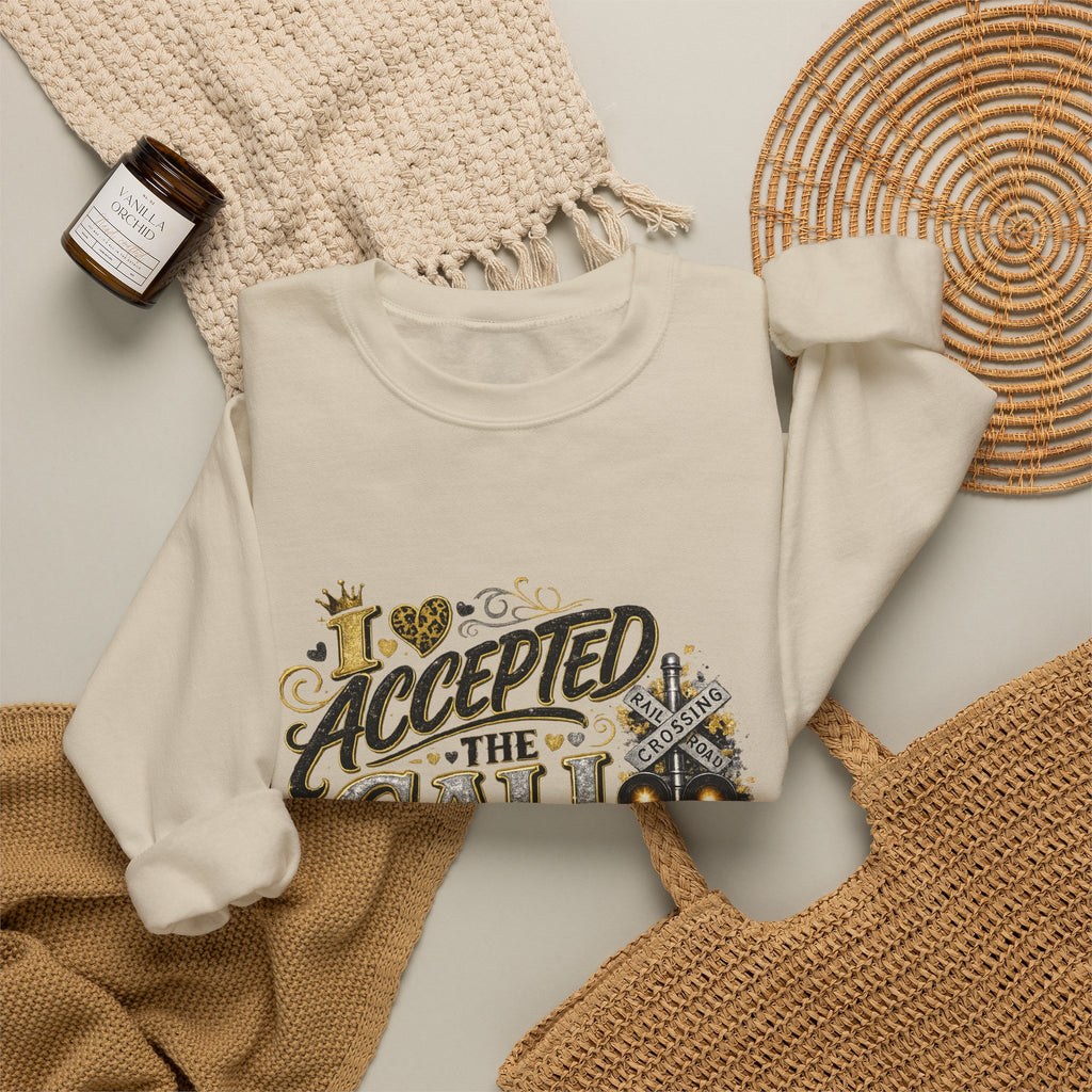 Accepted the Call Crewneck Sweatshirt — Spiritual Faith Graphic Sweatshirt