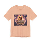 Always By Your Side Heart Portrait Tee