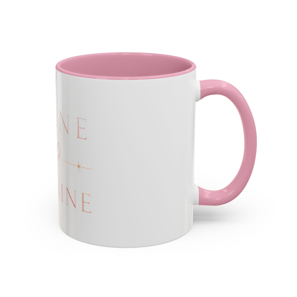 Divine Feminine Coffee Mug – 11oz & 15oz Black Ceramic