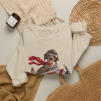 Aviator Pilot Sweatshirt — "There's Always Options" Vintage Flight Crewneck