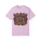 T-Shirt — "Girl Dad King of Queens" Graphic Tee