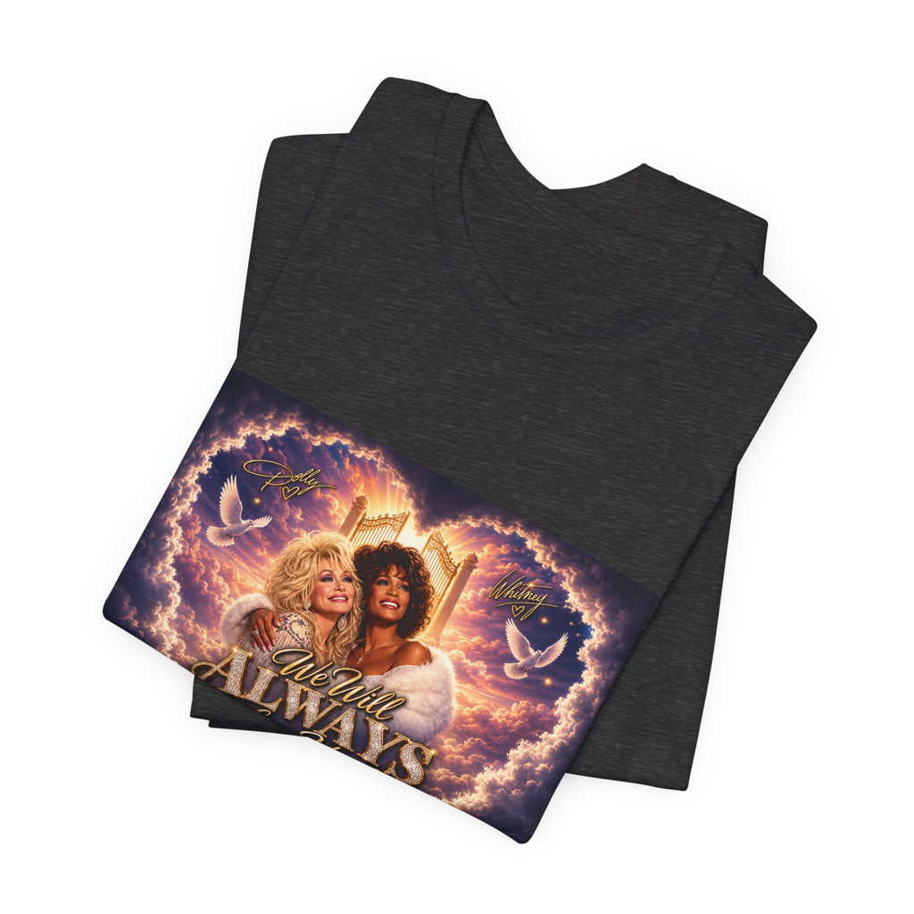 Always By Your Side Heart Portrait Tee