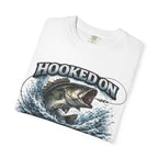 Hooked on Fishing T-Shirt — Mens Fishing Graphic Tee for Anglers