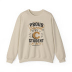 Crewneck Sweatshirt — "Proud Parent of a C Student (At Best)" Fun Parent Gift