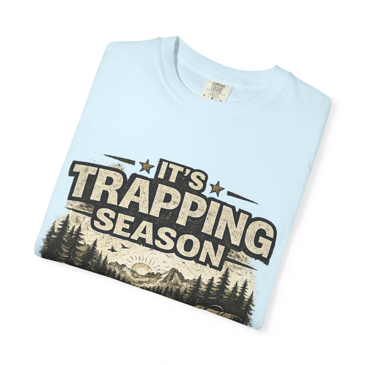 Trapping Season T-Shirt — Retro Wilderness Trapper Graphic Tee