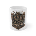 Hunt Fish I Don't Argue 11oz Mug — Hunting & Fishing Camo Coffee Cup