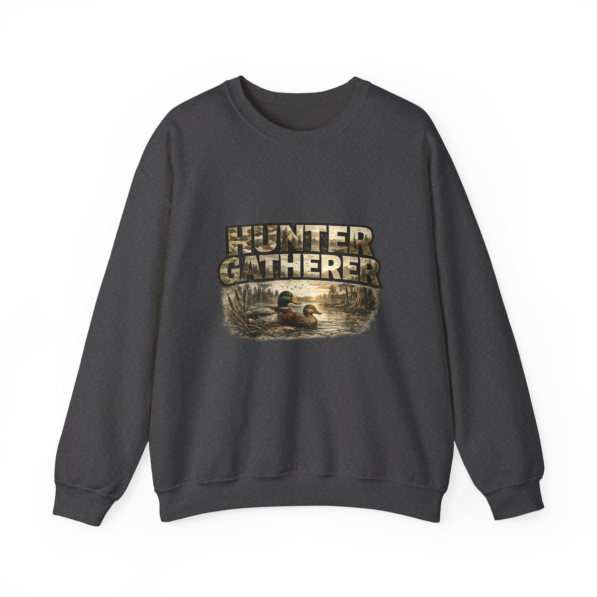 Unisex Heavy Blend "Hunter Gatherer" Crewneck Sweatshirt