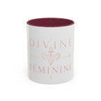 Divine Feminine Coffee Mug – 11oz & 15oz Black Ceramic