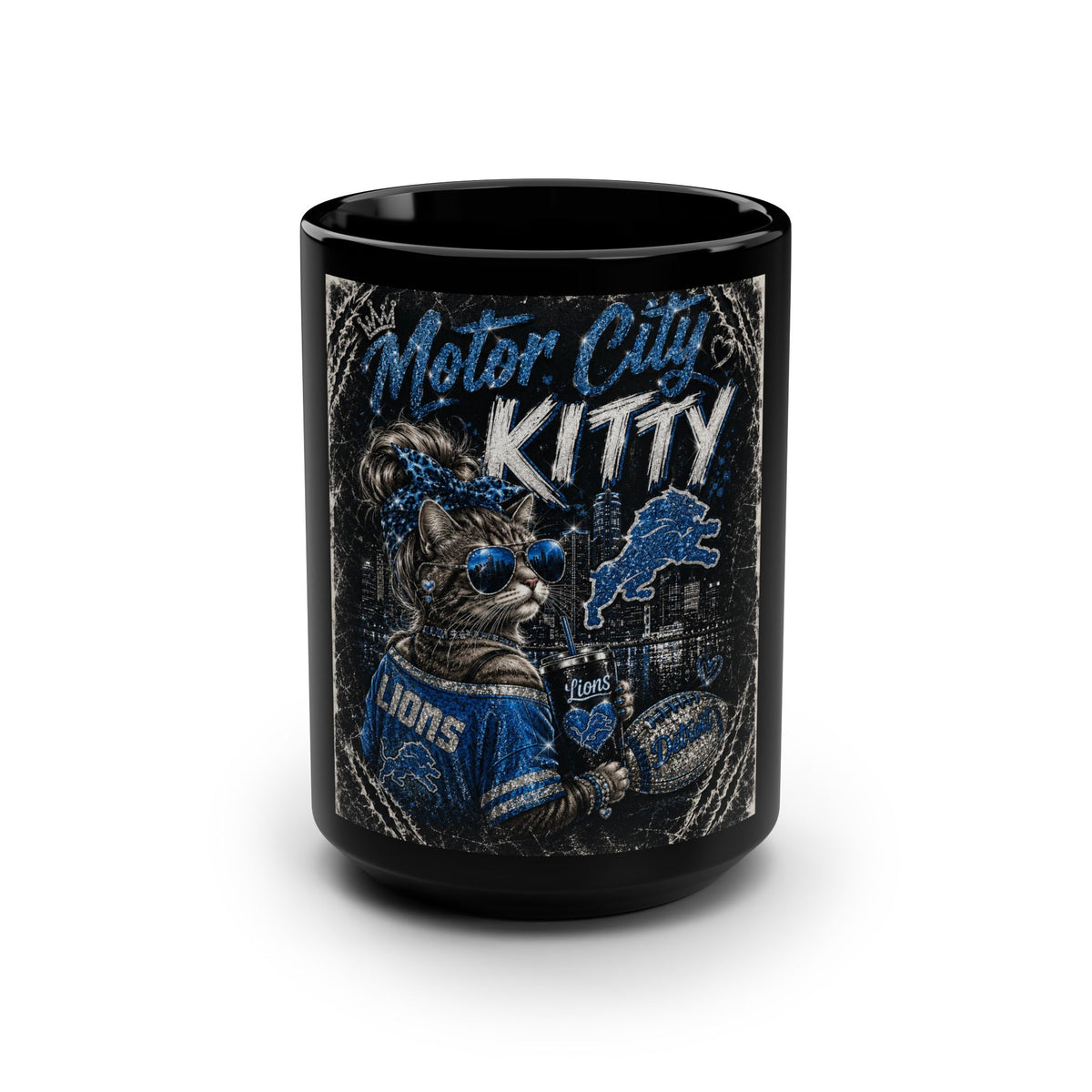 Black Mug, 15oz